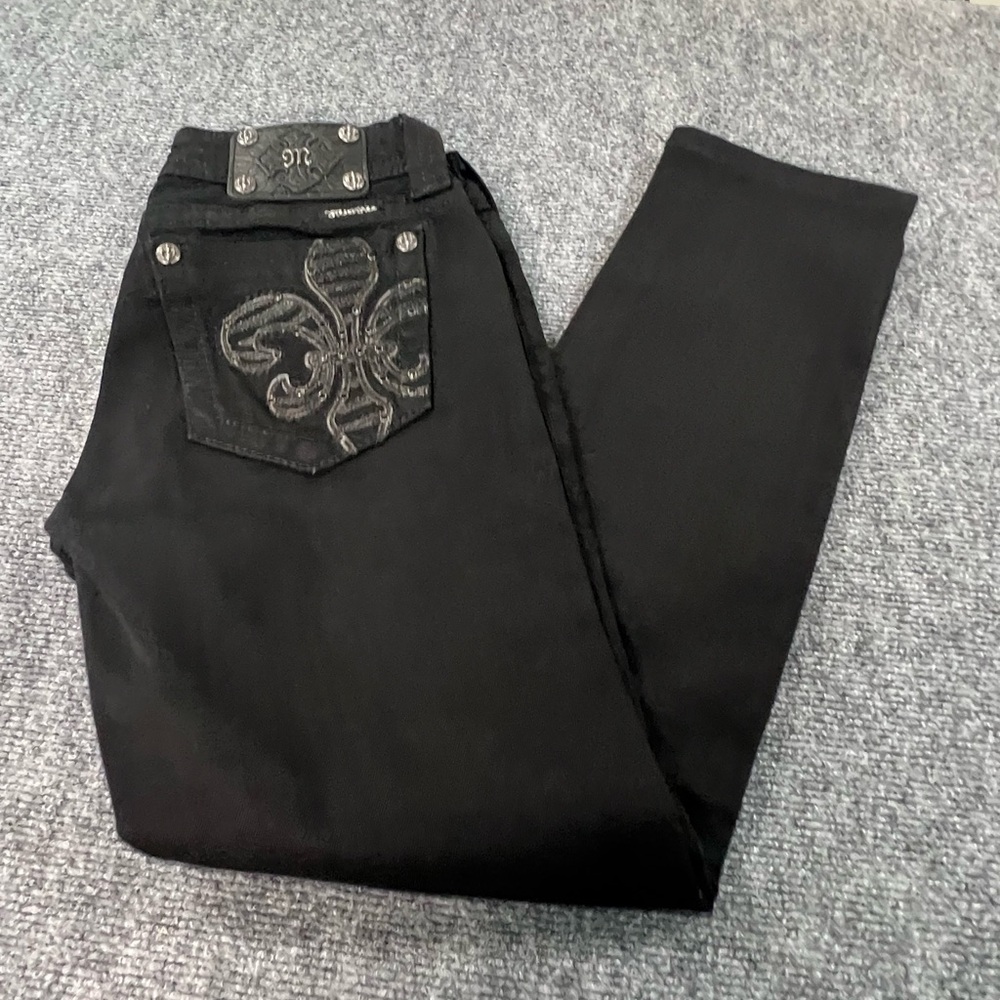 Miss Me Black Skinny Jeans